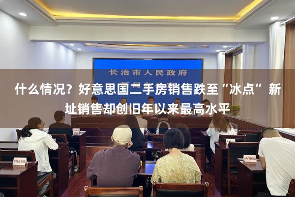 什么情况？好意思国二手房销售跌至“冰点” 新址销售却创旧年以来最高水平